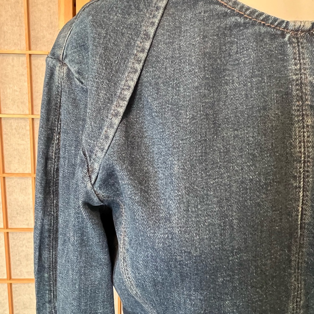 IRO Lenay Pleated Denim Mini Dress - Picture 8 of 14